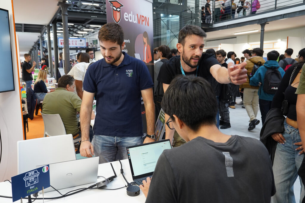 GARR at Maker Faire Rome 2025. Picture by GARR.