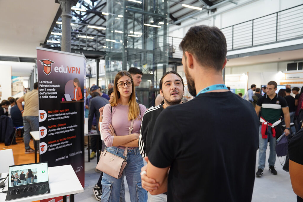 GARR at Maker Faire Rome 2025. Picture by GARR.